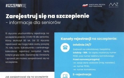 Zdjęcie do #SzczepimySię &ndash; OSP dostarcza ulotki na temat szczepień w Gminie Pniewy