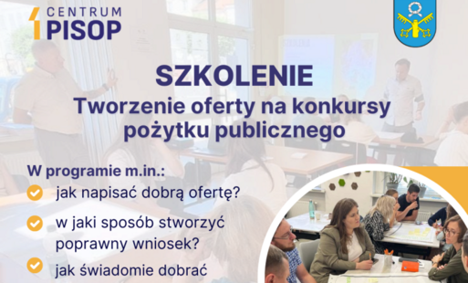 Zdjęcie do Zapraszamy Stowarzyszenia do udziału w szkoleniu