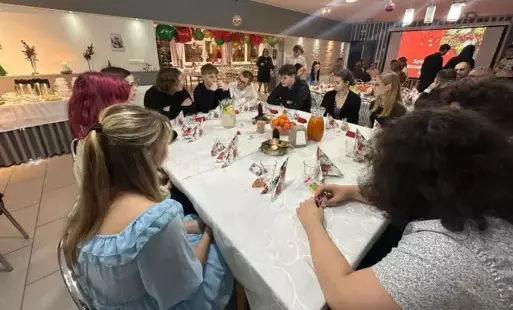 Zdjęcie do Spotkanie świąteczne w Bursie Szkolnej