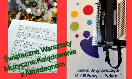 Zdjęcie do Świąteczne Warsztaty Muzyczne: Kolędowanie z Akordeonem