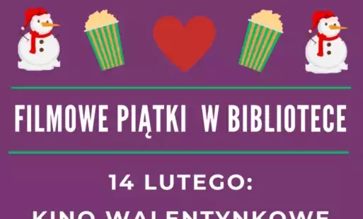 Zdjęcie do Filmowe piątki w bibliotece - luty 2025