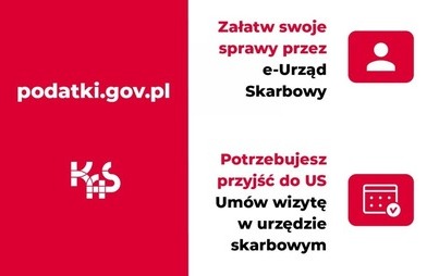 Zdjęcie do Informacja Urzędu Skarbowego - e-Urząd Skarbowy oraz usługa &quot;Um&oacute;w wizytę w urzędzie skarbowym&quot;