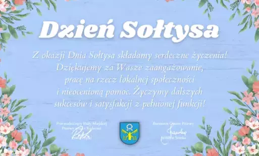 Zdjęcie do Wszystkiego najlepszego na Dzień Sołtysa!