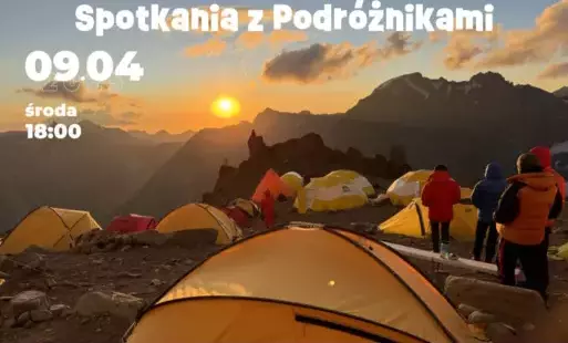 Spotkanie z podróżnikiem — 9 kwietnia godz. 18:00 Biblioteka Publiczna MiG CK Pniewy