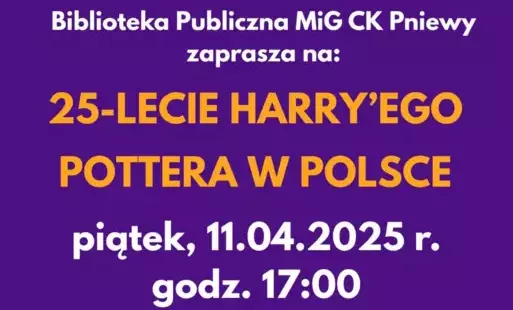 25-lecie Harry'ego Pottera w Polsce