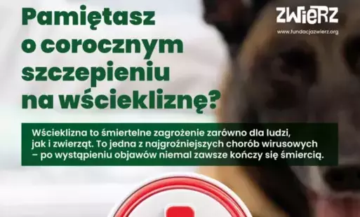 Wścieklizna - śmiertelne zagrożenie dla ludzi i zwierząt!