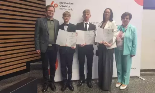 Otrzymaliśmy trzy zaświadczenia Laureata Wojewódzkiego Konkursu Geograficznego!