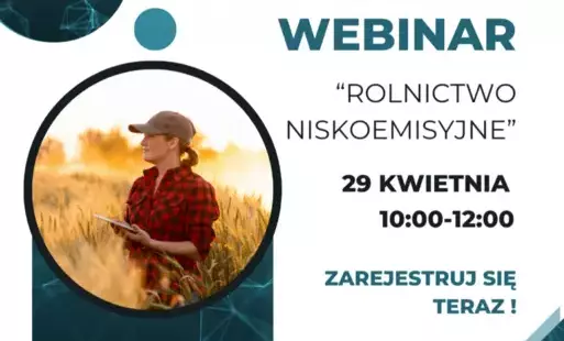 Rolnictwo niskoemisyjne — webinar 