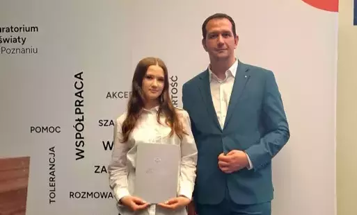 Uroczystość wręczenia zaświadczeń Laureatom Wojewódzkiego Konkursu Języka Niemieckiego