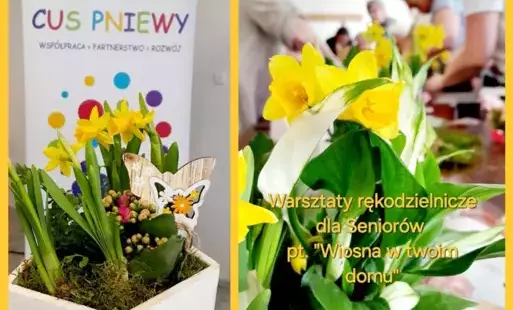 Wiosna w Twoim domu – florystyczne warsztaty w Chełmnie