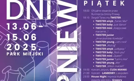 Plakat-Dni Pniew 2025-piątek