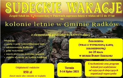 Zdjęcie do Sudeckie wakacje