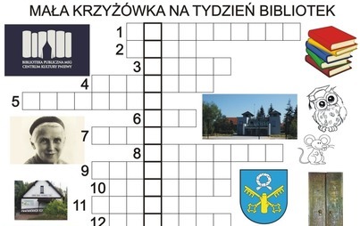 Zdjęcie do Krzyż&oacute;wka na Tydzień Bibliotek