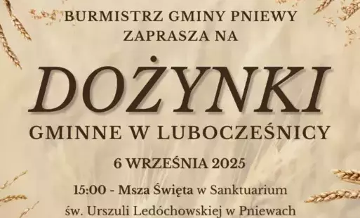 DOŻYNKI GMINNE W LUBOCZEŚNICY