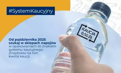 System kaucyjny startuje od października 2025