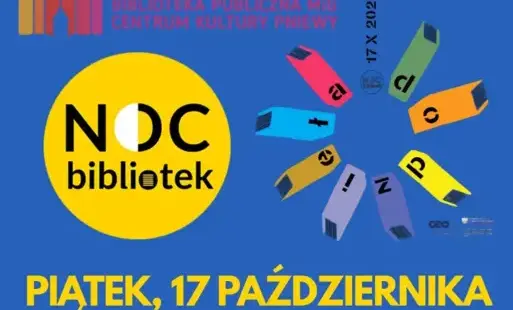 Noc bibliotek 17 października godz.17:00