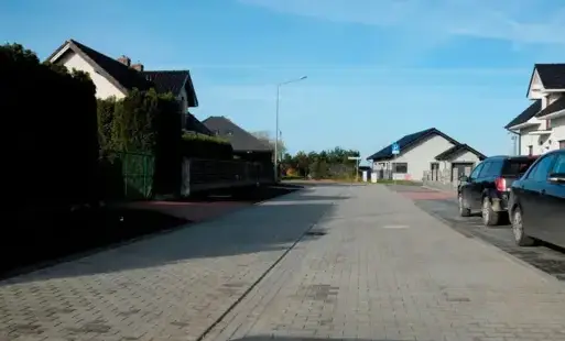 Budowa ulic Sasankowej, Różanej i Lawendowej w Pniewach