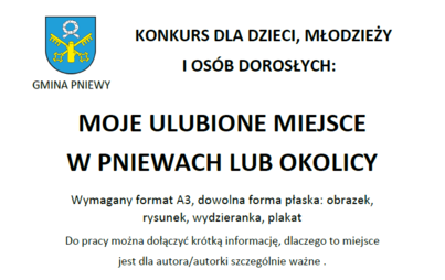 Zdjęcie do Przypomnienie o konkursie