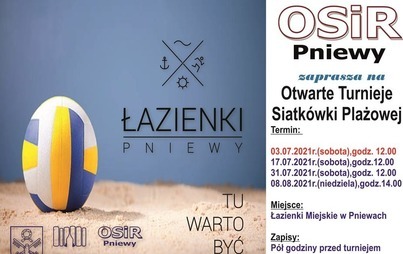 Zdjęcie do Siatk&oacute;wka plażowa