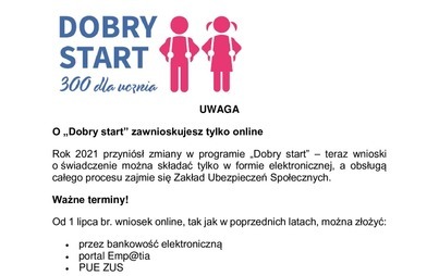 Zdjęcie do Dobry Start 300 dla ucznia