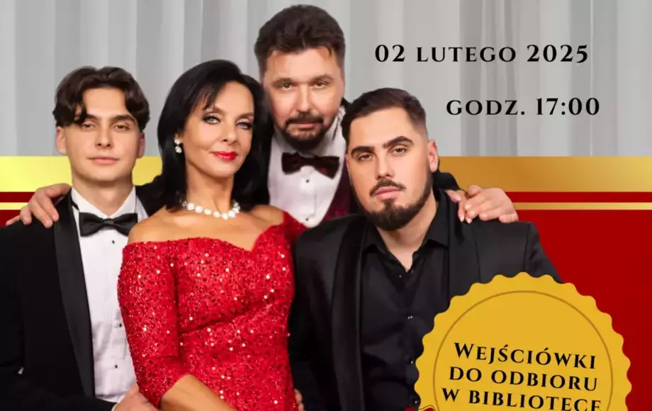 Śpiewająca Rodzina Kaczmarek — wejściówki w bibliotece!
