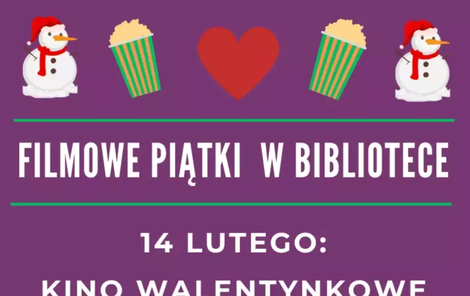 Filmowe piątki w bibliotece - luty 2025