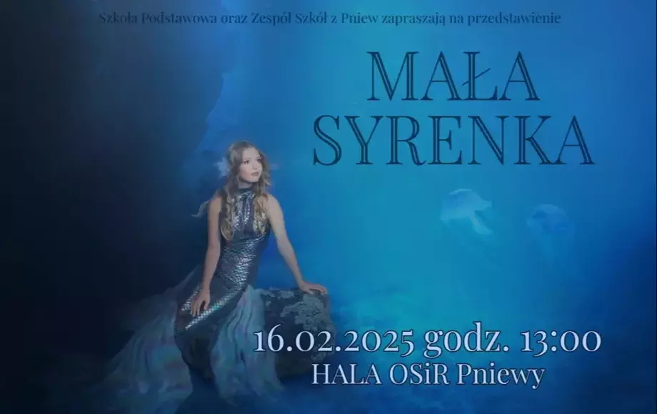 Mała Syrenka-zaproszenie na spektakl
