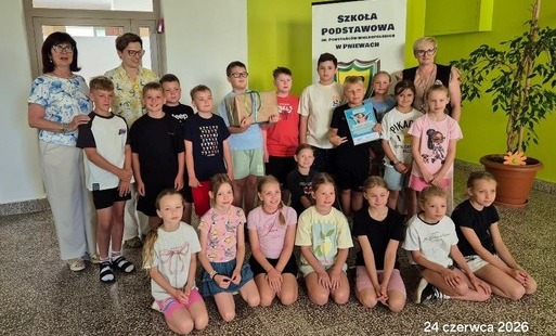I miejsce w konkursie plastycznym „Moja planeta, mój skarb