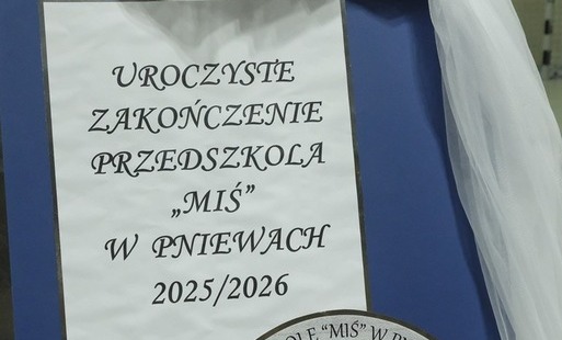 Zakończenie Przedszkola Miś