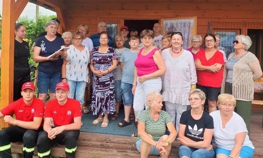 Szkolenie z pierwszej pomocy dla członków ROD „Zielony Zakątek” oraz Amazonek „Razem Raźniej”