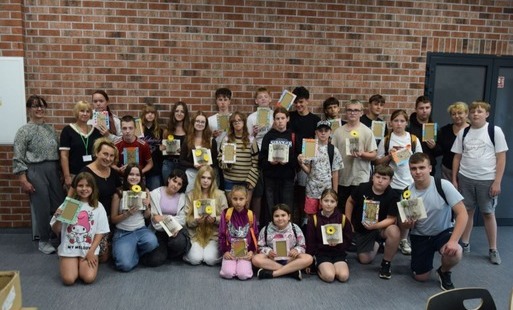 Wizyta dzieci z Radkowa w Bibliotece