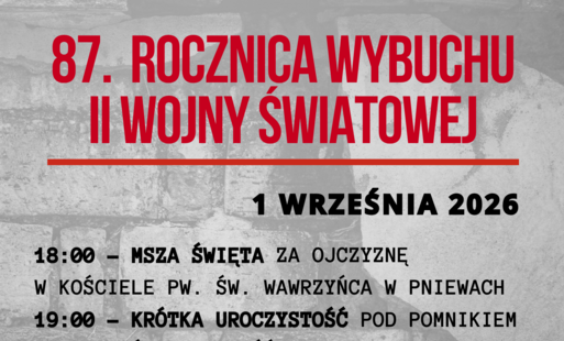 87. Rocznica Wybuchu II Wojny Światowej