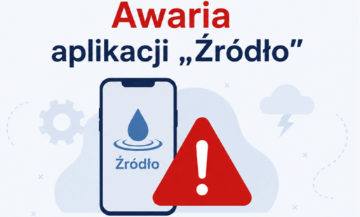 Awaria aplikacji „Źródło”