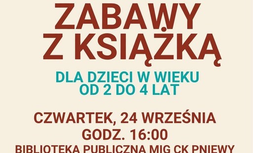 Zdjęcie do Zabawy z książką 