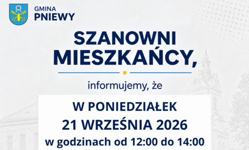 Informacja dla Mieszkańców