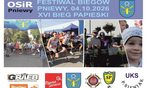Festiwal biegów - 04.10.2026 r.