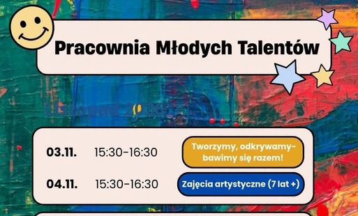 Pracownia młodych talentów — harmonogram