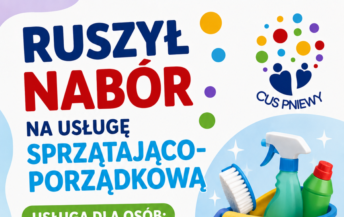 Nabór na usługę sprzątająco-porządkową