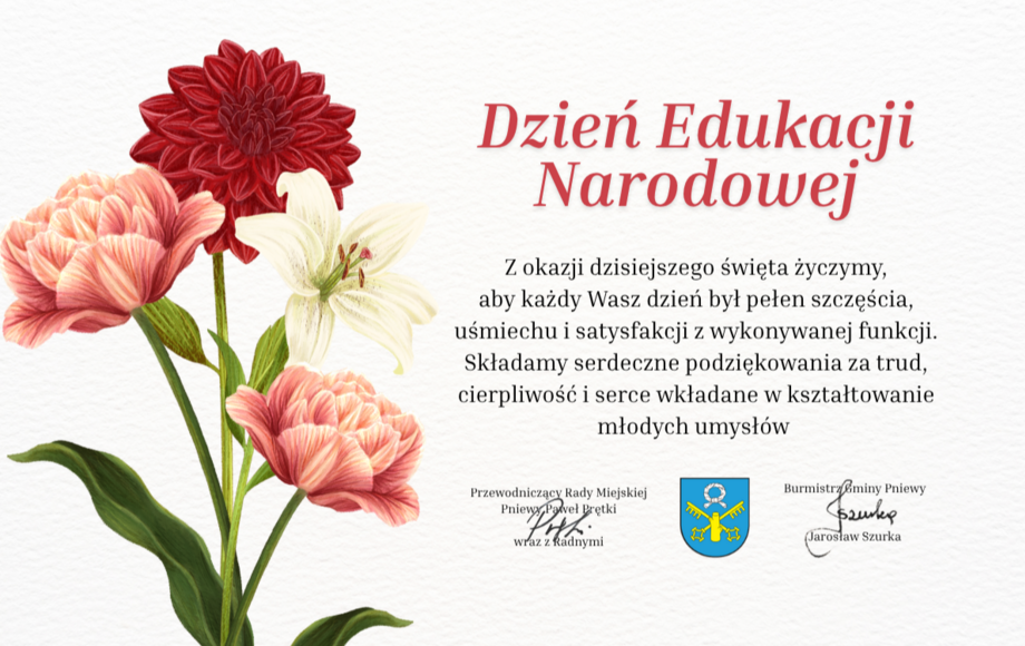 Obchody Dnia Edukacji Narodowej w Pniewach